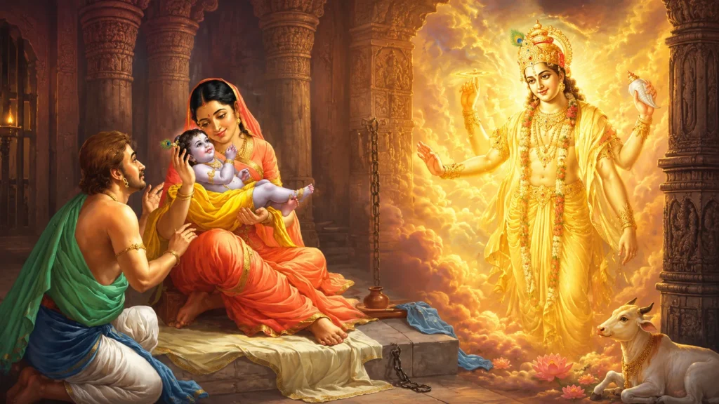 story of Krishna birth