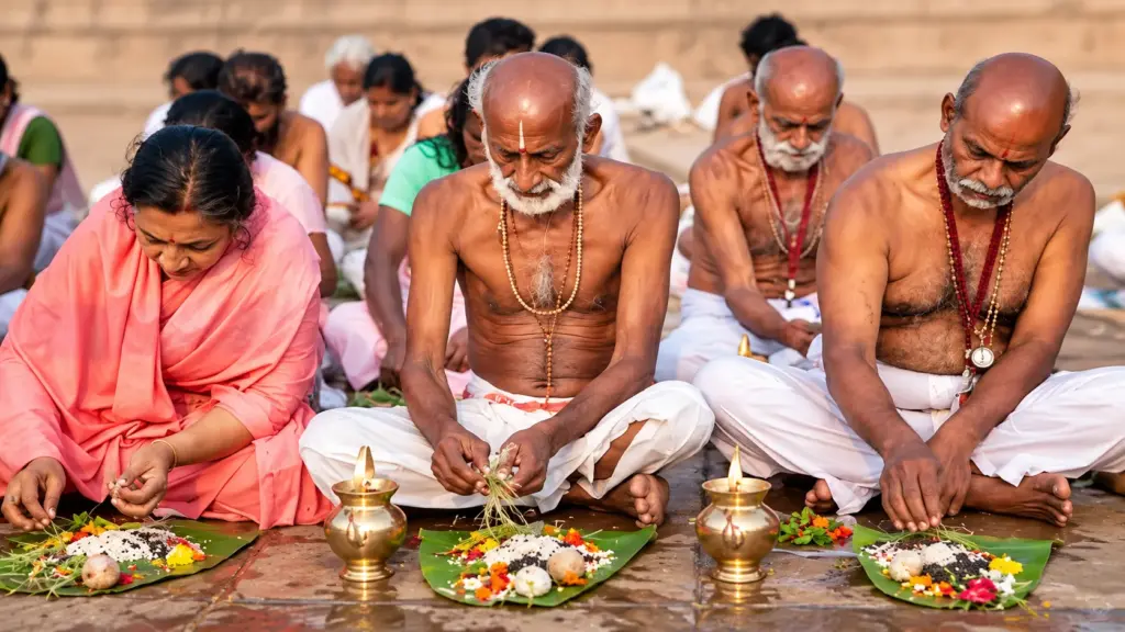 Pitru Paksha rituals at home