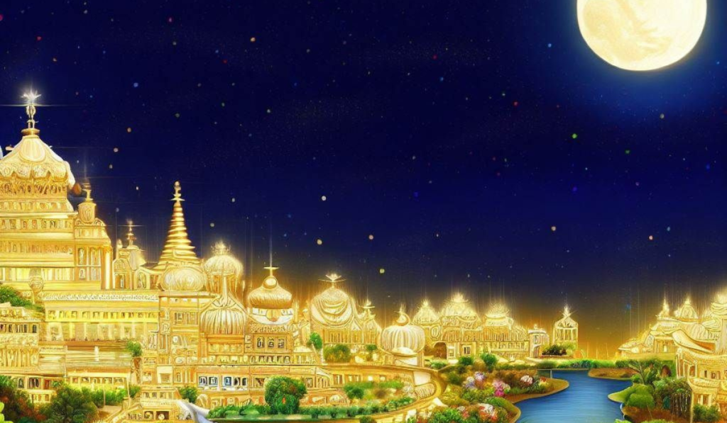 heaven in hinduism Image Source : https://in.pinterest.com/