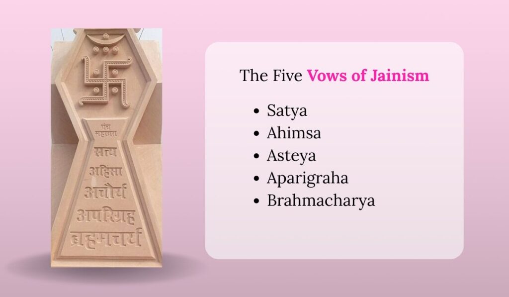 five vows of Jainism