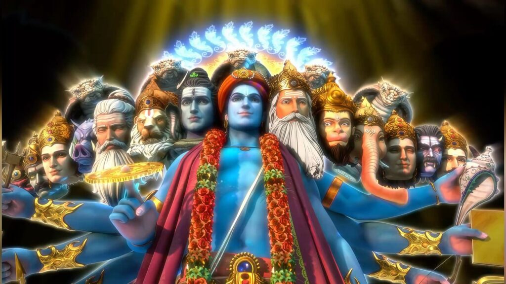 Ultimate Krishna form