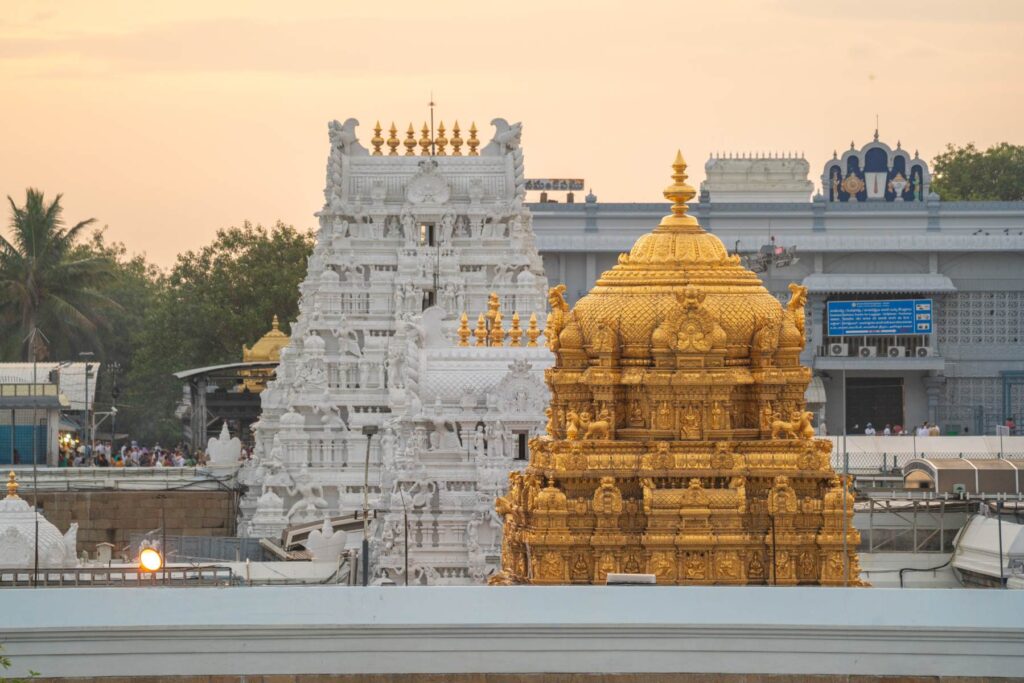 architecture of Tirupati Balaji temple