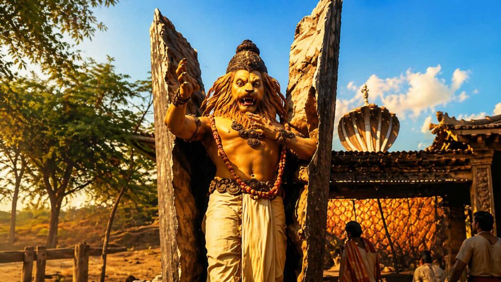 Narsimha avatar pillar