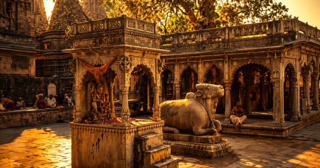 Nandi Bull Faces the Gyanvapi Mosque