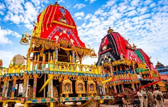 Three Chariots of Rath Yatra