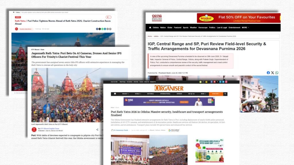 Safety Tips  for Puri Rath Yatra 2026