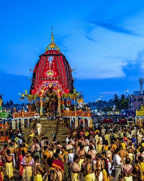 Rath Yatra outside Puri