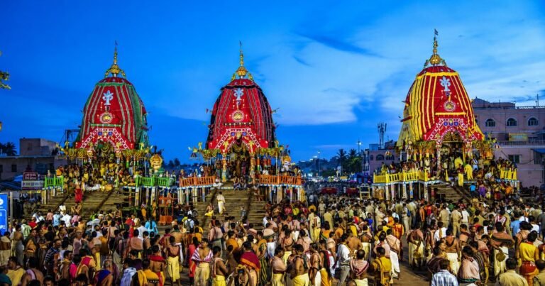 Rath Yatra outside Puri