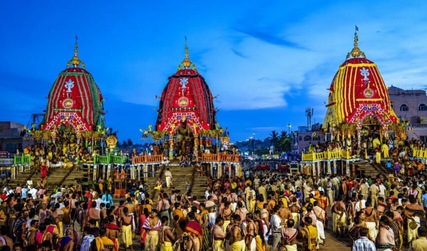 Rath Yatra outside Puri