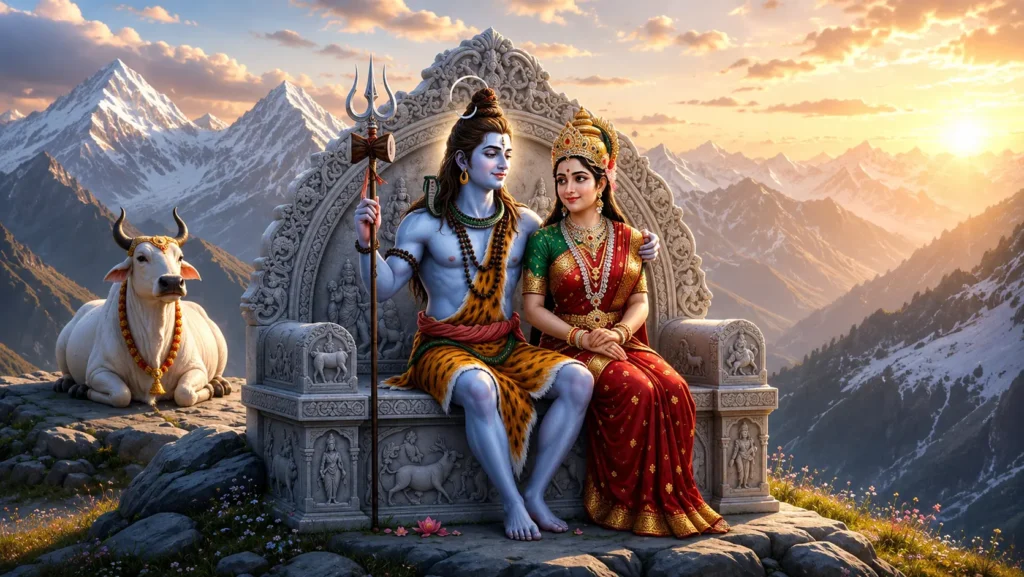 shiv parvati marriage