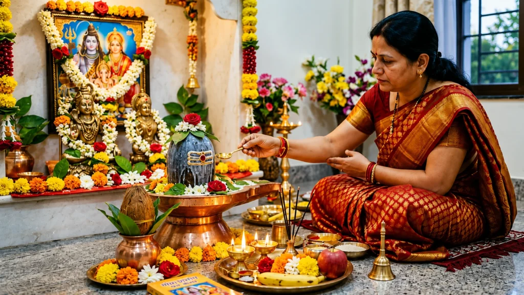Sawan Somvar Puja Vidhi