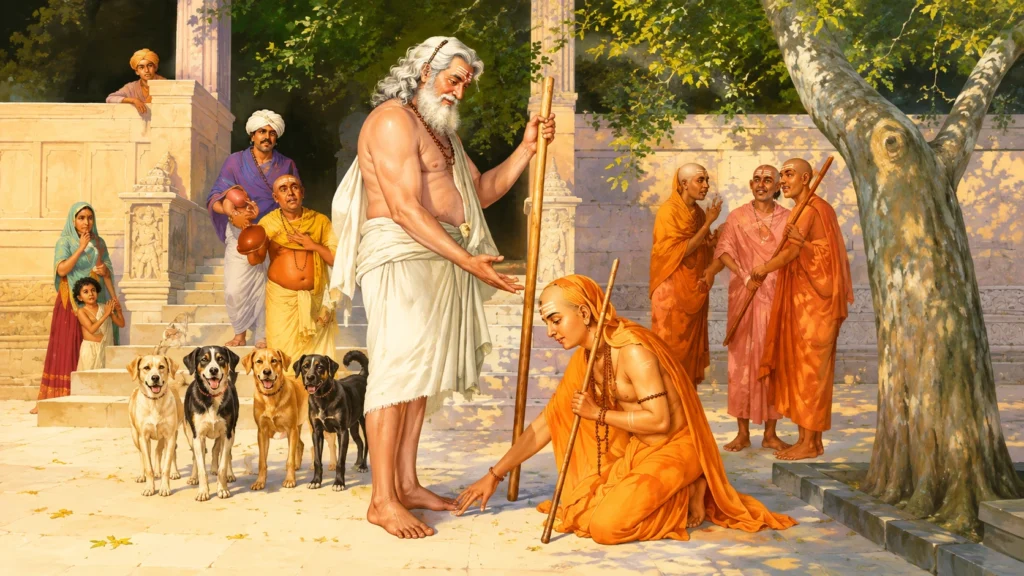 story of adi shankaracharya and chandala