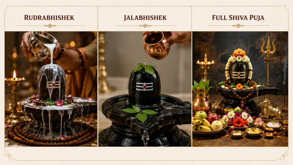 Rudrabhishek vs. Jalabhishek
