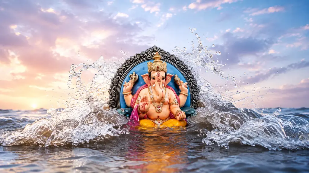 ganesh visarjan meaning